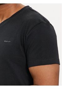 GANT - Gant Komplet 2 t-shirtów 900002018 Czarny Regular Fit. Kolor: czarny. Materiał: bawełna #6