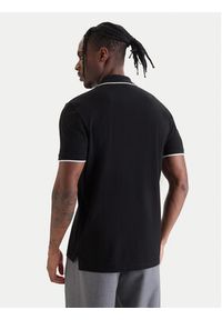 Hugo - HUGO Polo Dinoso222 50467344 Czarny Slim Fit. Typ kołnierza: polo. Kolor: czarny. Materiał: bawełna #4