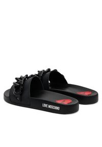 Love Moschino - LOVE MOSCHINO Klapki JA28132G1MI17000 Czarny. Kolor: czarny #6
