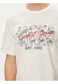 Jack & Jones - Jack&Jones T-Shirt Chill 12248072 Biały Standard Fit. Kolor: biały. Materiał: bawełna #4