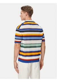 TOMMY HILFIGER - Tommy Hilfiger Polo MW0MW43250 Kolorowy Regular Fit. Typ kołnierza: polo. Materiał: syntetyk. Wzór: kolorowy #3