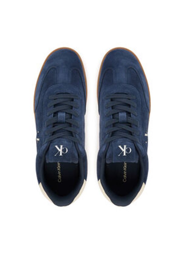 Calvin Klein Jeans Sneakersy Classic Cupsole Mg Su YM0YM01300 Granatowy. Kolor: niebieski. Materiał: skóra