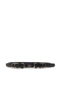 Pinko Pasek na talię Jackson Belt H1 5 20241 PLT01 103444 A1UG Czarny. Kolor: czarny. Materiał: skóra