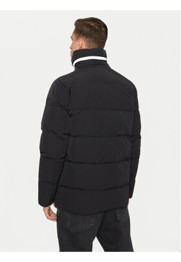 La Martina Kurtka puchowa ZMO002 PA082 Czarny Regular Fit. Kolor: czarny. Materiał: syntetyk