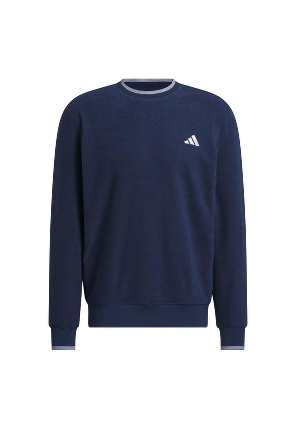 Adidas - Bluza z zaokrąglonym dekoltem Ultimate365 Tour. Kolor: niebieski. Sport: golf