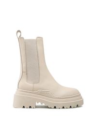 Badura Sztyblety 2131 Beżowy. Kolor: beżowy. Materiał: skóra #1