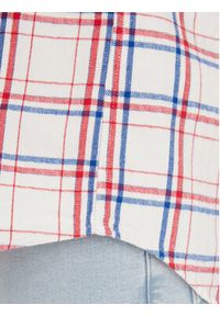 Tommy Jeans Koszula DM0DM17253 Beżowy Classic Fit. Kolor: beżowy. Materiał: bawełna