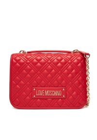 Love Moschino - LOVE MOSCHINO Torebka JC4000PP0NLA0500 Czerwony. Kolor: czerwony. Materiał: skórzane