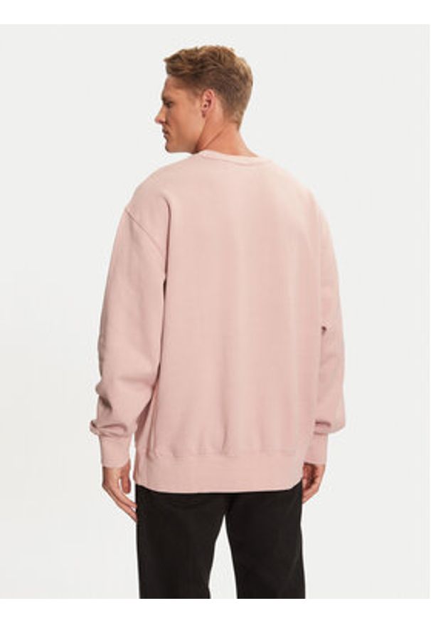 Levi's® Bluza Authentic A9244-0018 Różowy Relaxed Fit. Kolor: różowy. Materiał: bawełna
