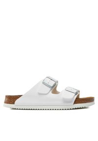 Birkenstock Klapki Arizona Sl Bf 1018220 Biały. Kolor: biały. Materiał: skóra #1