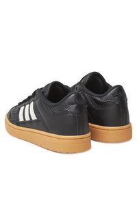 Adidas - adidas Sneakersy Rapid Court Low J JQ1728 Czarny. Kolor: czarny. Materiał: skóra #5