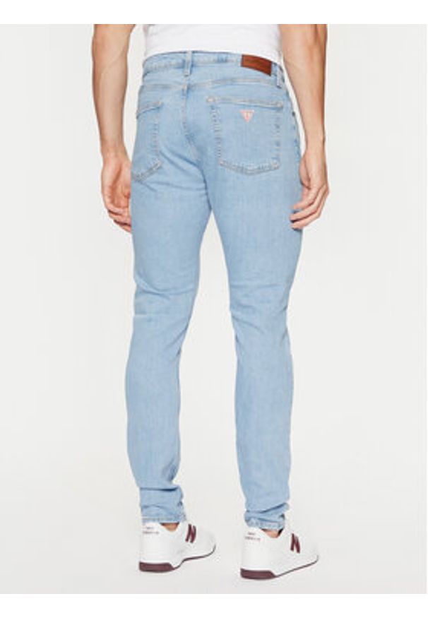 Guess Jeansy M4YA0F D5DM1 Niebieski Slim Fit. Kolor: niebieski