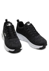 skechers - Skechers Sneakersy Paradyme 232041/BKW Czarny. Kolor: czarny. Materiał: materiał #6