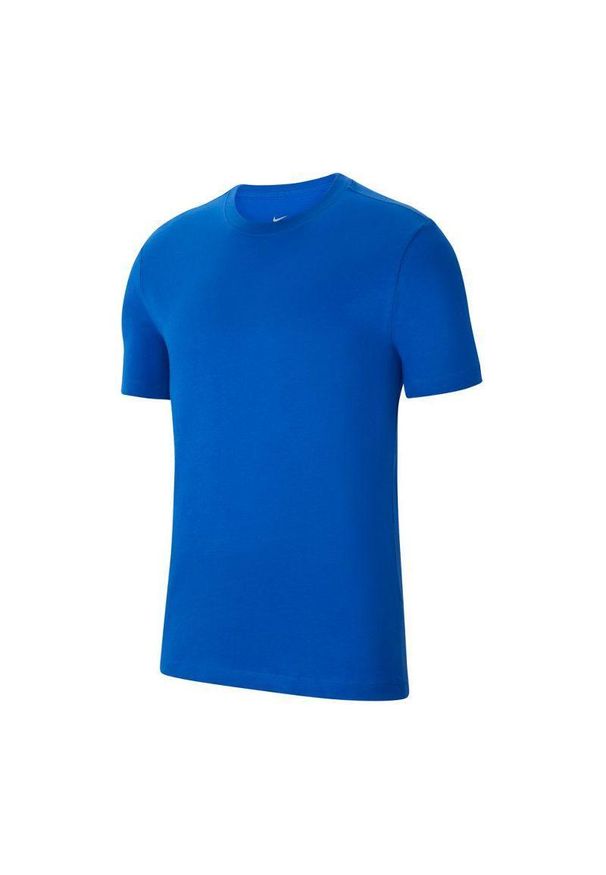 Nike - T-shirt Męski Logo Park. Kolor: niebieski