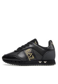 EA7 Emporio Armani Sneakersy X8X119 XK291 R384 Czarny. Kolor: czarny. Materiał: skóra #9