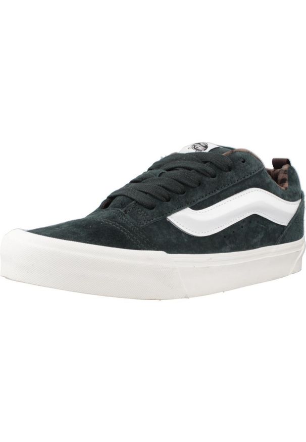 Tenisówki Vans Model Knu Skool Kolor Zielony. Kolor: zielony. Materiał: tkanina