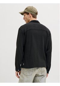 Jack & Jones Koszula Nantucket 12291804 Czarny Relaxed Fit. Kolor: czarny. Materiał: wiskoza #3