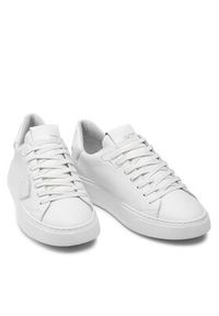 Philippe Model Sneakersy Temple BTLU V001 Biały. Kolor: biały. Materiał: skóra