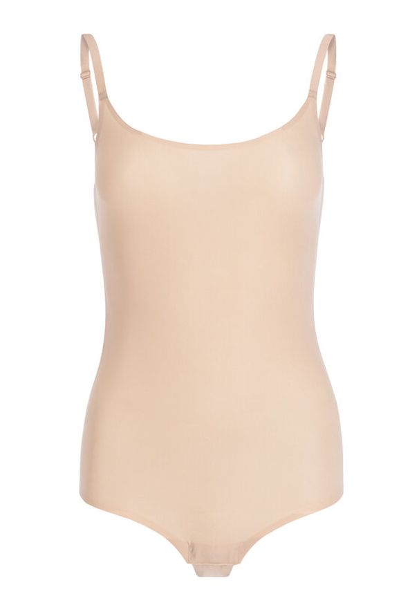 Chantelle Body Soft Stretch C10680 Beżowy. Kolor: beżowy. Materiał: syntetyk