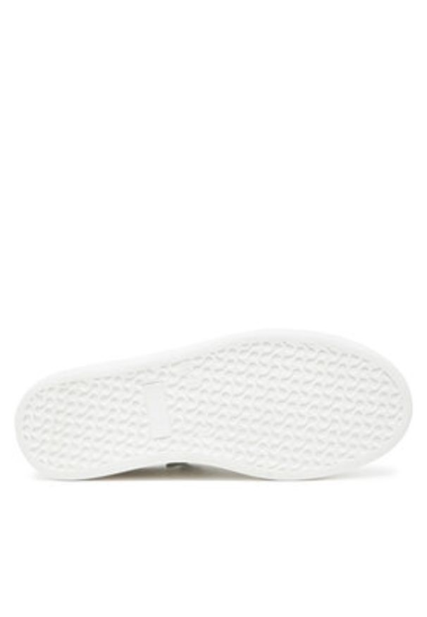 Elisabetta Franchi Sneakersy F4-A9E-0034 Biały. Kolor: biały. Materiał: skóra