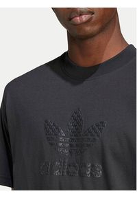 Adidas - adidas T-Shirt Mono IZ2527 Czarny Regular Fit. Kolor: czarny. Materiał: bawełna #4