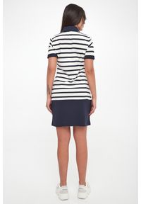 Liu Jo - Sukienka polo w paski LIU JO. Typ kołnierza: polo. Wzór: paski #5
