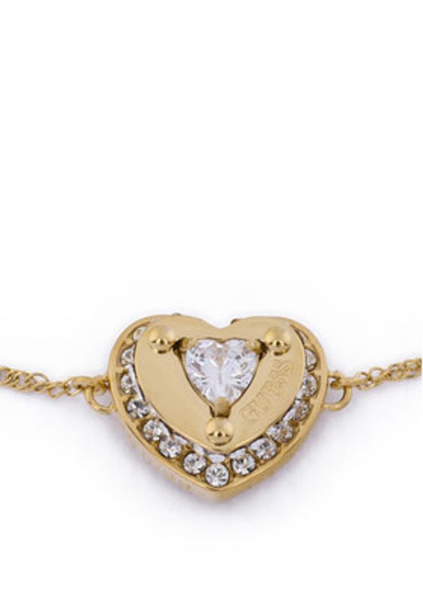 Guess Bransoletka JUBB05 550JW Złoty. Materiał: metalowe. Kolor: złoty