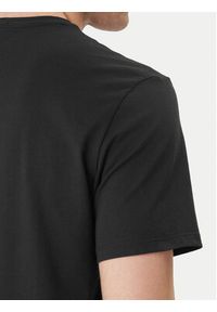 Calvin Klein T-Shirt Micro Logo LV04LC255G Czarny Regular Fit. Kolor: czarny. Materiał: bawełna #2