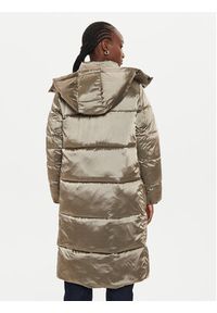 Calvin Klein Jeans Kurtka zimowa Shiny Monologo J20J224617 Szary Regular Fit. Kolor: szary. Materiał: syntetyk. Sezon: zima #7