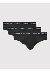 TOMMY HILFIGER - Tommy Hilfiger Komplet 3 par slipów UM0UM02206 Czarny. Kolor: czarny. Materiał: bawełna #1