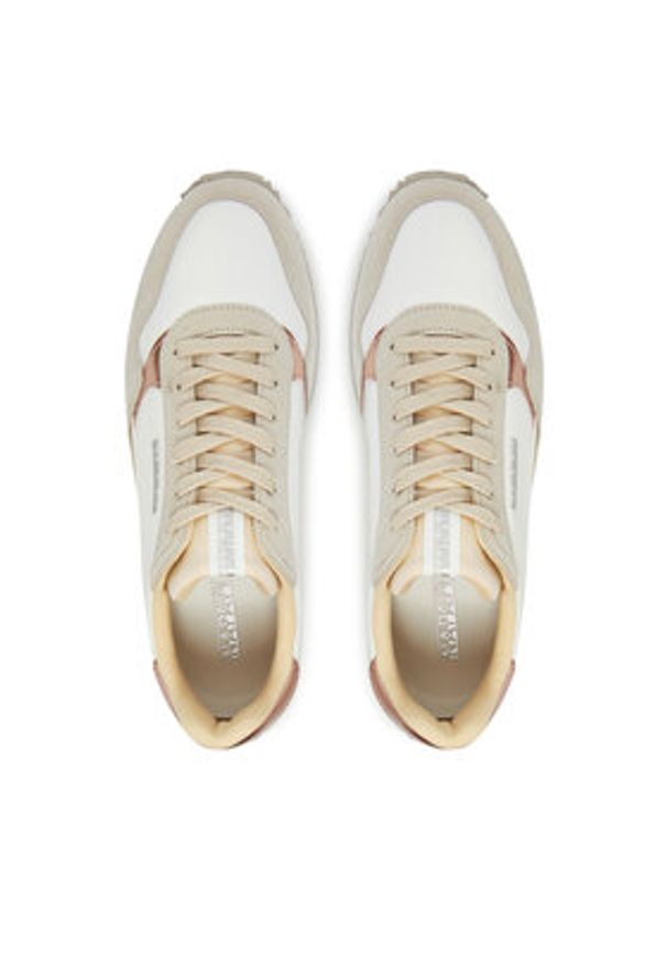 Napapijri Sneakersy Astra NP0A4IQB Beżowy. Kolor: beżowy. Materiał: materiał