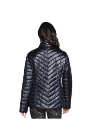 skechers - Kurtka sportowa damska GO Shield Shine Jacket. Kolor: czarny. Materiał: poliester