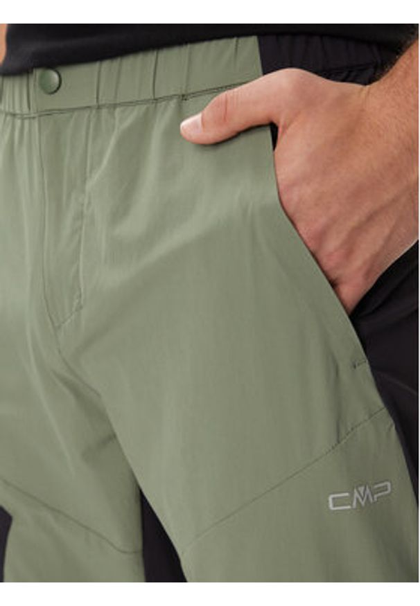 CMP Spodnie outdoor 33T6627 Zielony Active Fit. Kolor: zielony. Materiał: syntetyk. Sport: outdoor