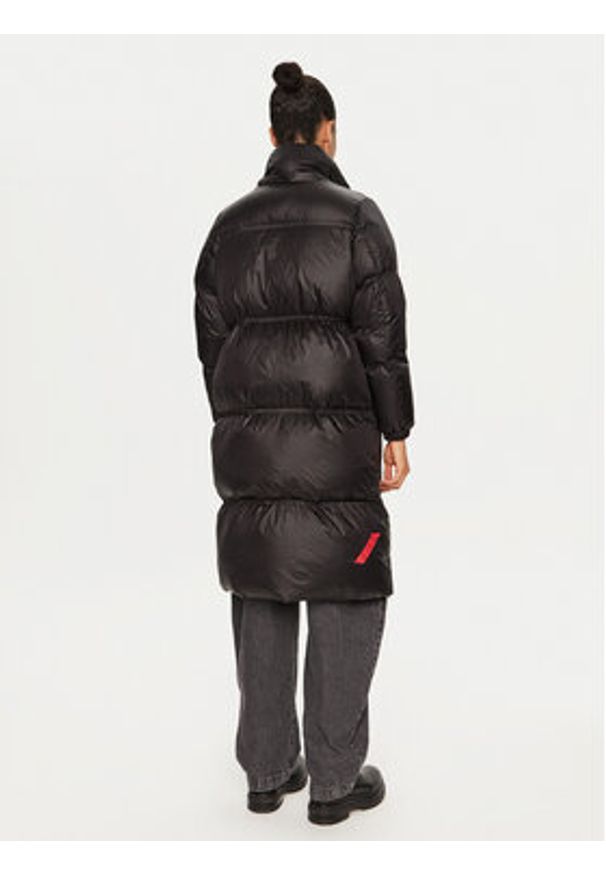 After Label Kurtka puchowa Aberdeen A00031 Czarny Regular Fit. Kolor: czarny. Materiał: syntetyk