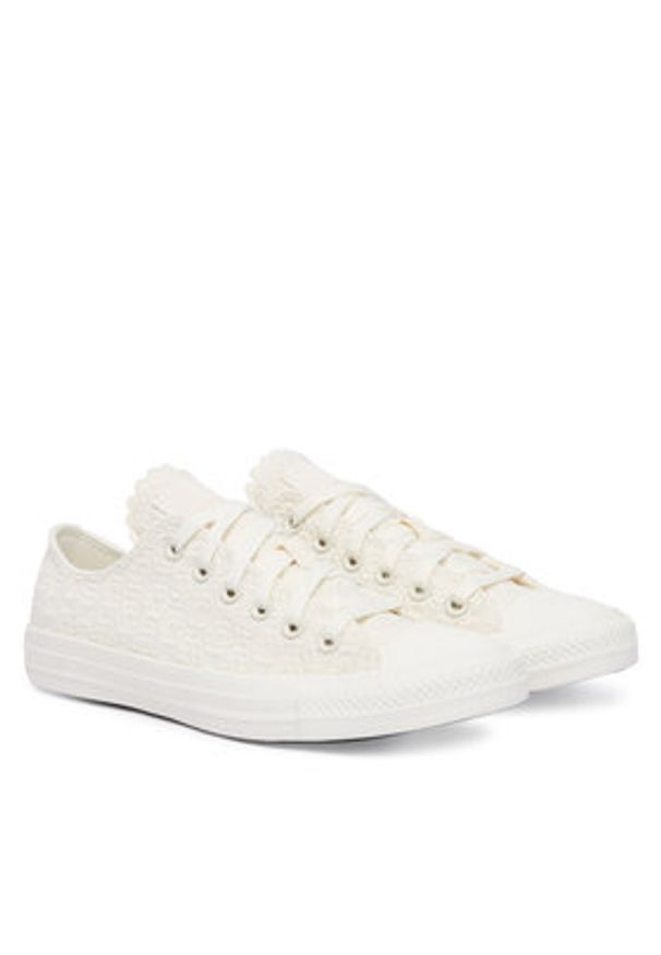 Converse Trampki Chuck Taylor All Star ​ A16907C Écru. Kolor: kremowy. Materiał: materiał