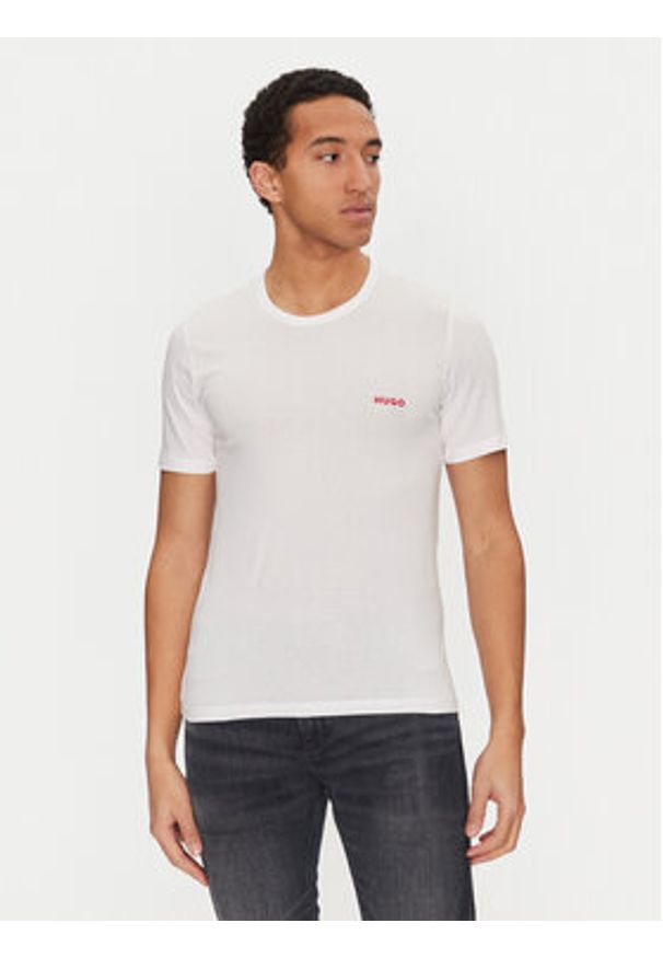 Hugo - HUGO Komplet 3 t-shirtów 50532811 Kolorowy Regular Fit. Materiał: bawełna. Wzór: kolorowy