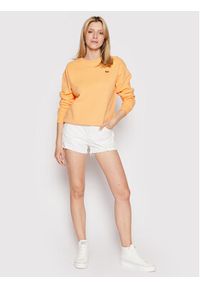 Levi's® Bluza Standard Fleece 24688-0053 Pomarańczowy Regular Fit. Kolor: pomarańczowy. Materiał: bawełna #4