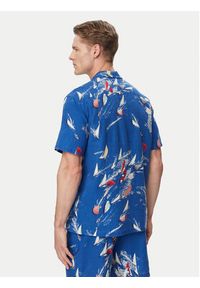 Tommy Jeans Koszula Aop Co Slub DM0DM23144 Niebieski Regular Fit. Kolor: niebieski. Materiał: bawełna #3