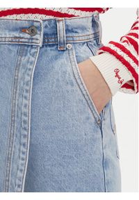 Pepe Jeans Spódnico-szorty PL801187 Niebieski Regular Fit. Kolor: niebieski. Materiał: bawełna