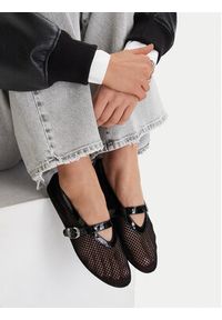 Badura Baleriny MIMOSA-SLT-24067P-52 Czarny. Kolor: czarny. Materiał: materiał #6