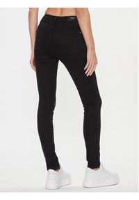 Pepe Jeans Jeansy PL204584XG6 Czarny Skinny Fit. Kolor: czarny