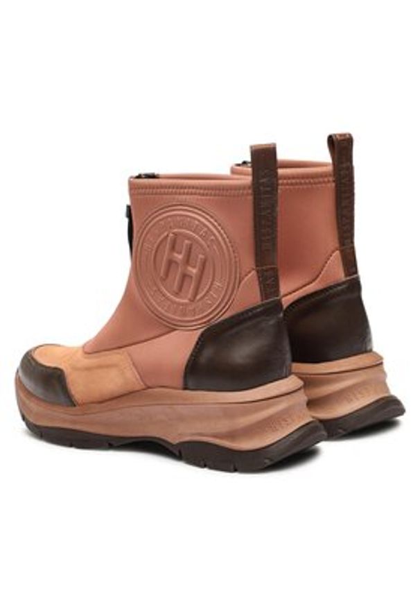 Hispanitas Botki Alaska-IB HI233099 Brązowy. Kolor: brązowy. Materiał: zamsz, skóra