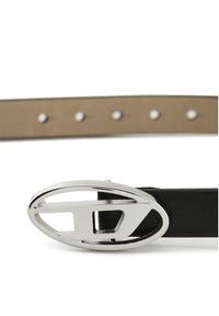 Diesel Bransoletka D Logo DX1516040 Czarny. Kolor: czarny