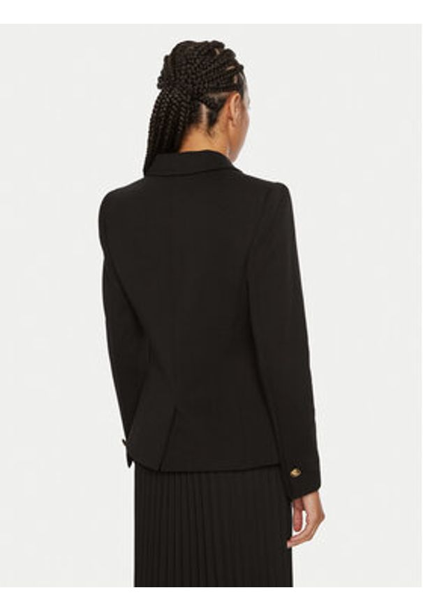 Luisa Spagnoli Marynarka Merilu 541287 Czarny Slim Fit. Kolor: czarny. Materiał: wełna