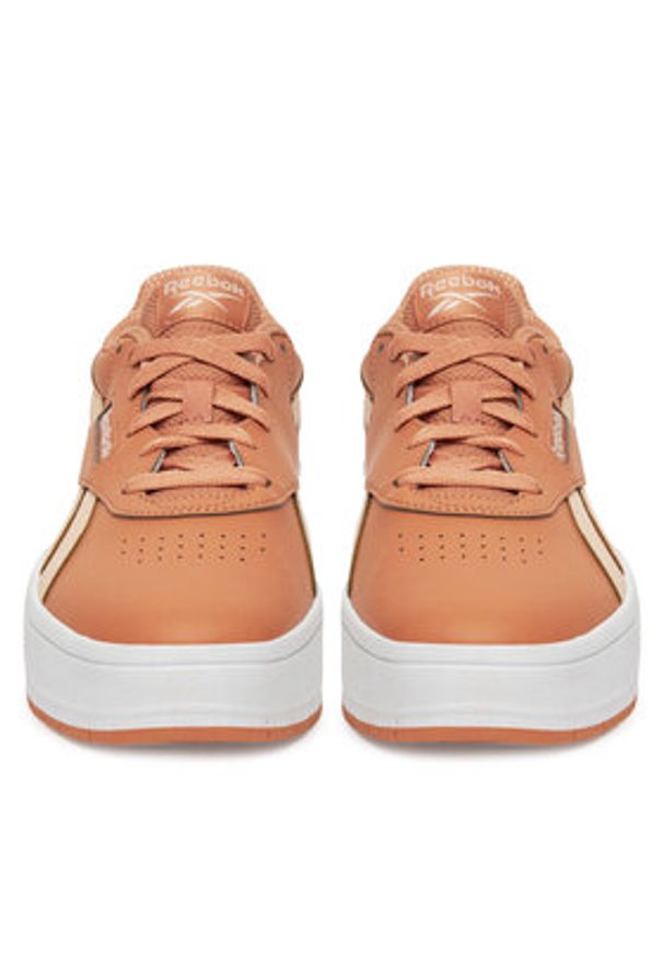 Reebok Sneakersy COURT ADVANCE SURGE 100234722 Brązowy. Kolor: brązowy. Materiał: materiał