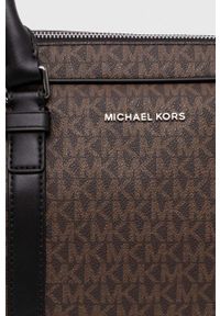 Michael Kors torba na laptopa kolor brązowy. Kolor: brązowy #2