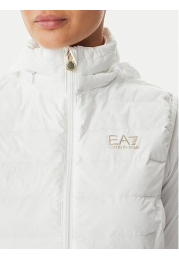 EA7 Emporio Armani Bezrękawnik 7W000472 AF12477 U0002 Biały Regular Fit. Kolor: biały. Materiał: syntetyk. Długość rękawa: bez rękawów