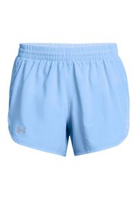 Spodenki do biegania damskie Under Armour Fly By 3". Kolor: niebieski. Sport: bieganie #1