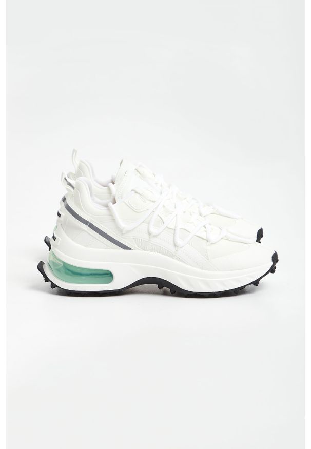 Sneakersy męskie DSQUARED2. Nosek buta: okrągły