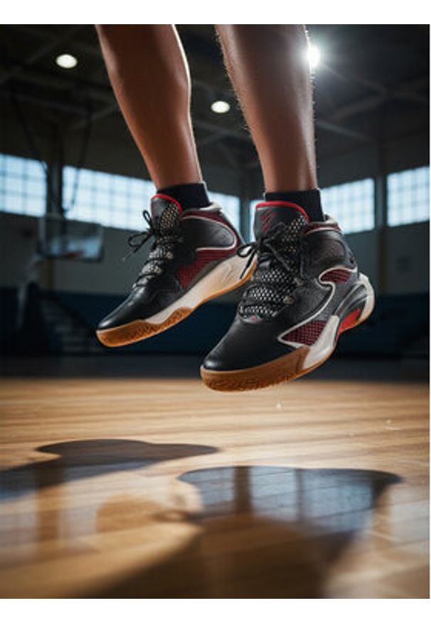 Shaq Sneakersy EOSS-SHAQNOTIX 2.0 AQ95039M-BW Czarny. Kolor: czarny. Materiał: skóra